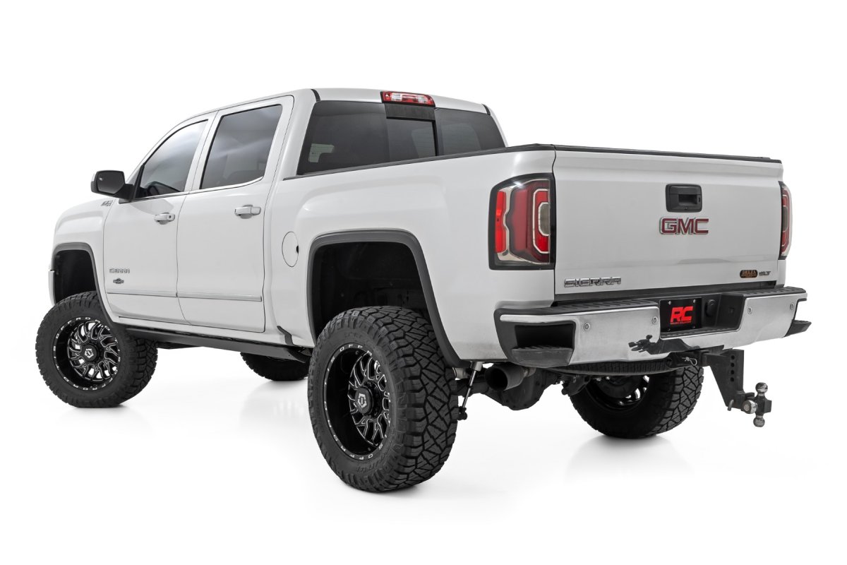 Chevrolet Silverado 3500 HD Power Running Boards - Rough Country - HT-Series - '15-'19